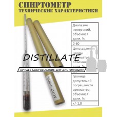 Ареометр АСПТ- (0-60%)