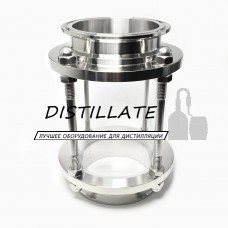 Диоптр трубный под кламповое соединение 3" дюйма DN76 AISI304