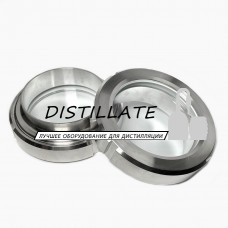 Диоптр гаечный под приварку DN102 AISI304