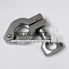 Хомут кламповый нержавеющий  DN12,7 (под зажим 25,4 мм) AISI304