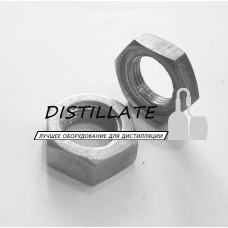 Контргайка нержавеющая DN8 AISI304