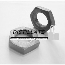 Контргайка нержавеющая DN20 AISI304