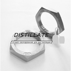 Контргайка нержавеющая DN32 AISI304