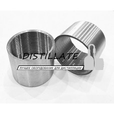 Муфта нержавеющая 1 1/4 дюйма DN32 AISI304