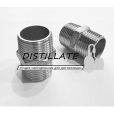 Ниппель нержавеющий 1 дюйм DN25