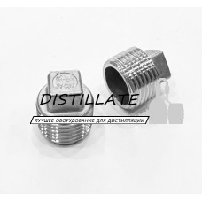 Заглушка с наружной резьбой DN15