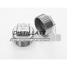 Заглушка с наружной резьбой DN40