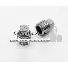 Заглушка с наружной резьбой DN8