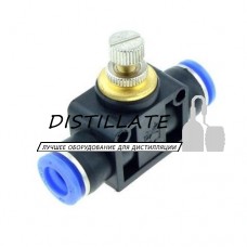 Кран цанговий голчастий під трубку.