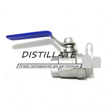 Кран шаровой нержавеющий DN8 AISI304