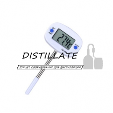 Термометр электронный TA-288 с поворотной головкой, с укорочённым щупом