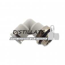  Кутовий цанговий фітинг із зовнішнім різьбленням 1/2 (під трубку 8)