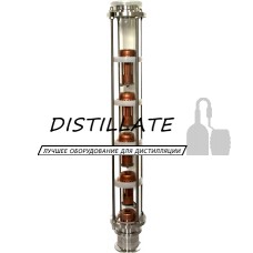 Колпочковая колонна кламп 2" дюйма (5 этажей)