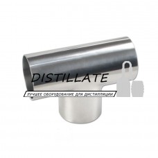 Тройник нержавеющий под приварку 4 дюйма DN102 AISI304